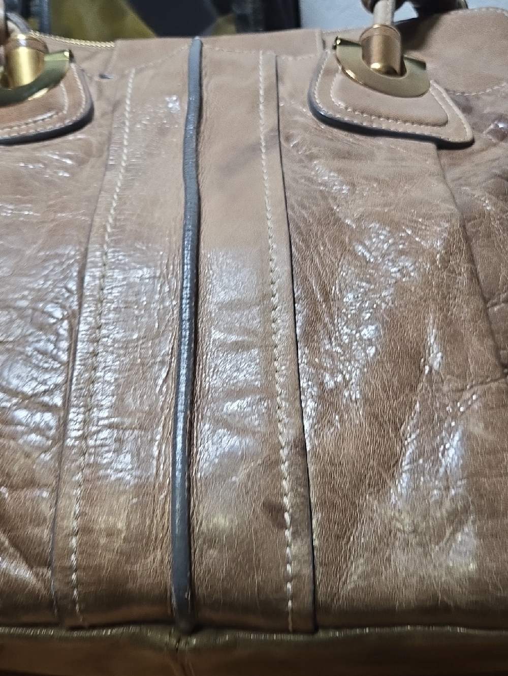 Chloe Heloise Large Lambskin Leather with Entrupy COA - Picture 13 of 16